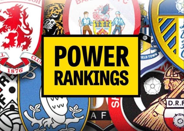 Power Rankings: Sheffield United have moved back to the top of the Yorkshire rankings