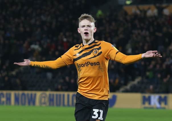 Keane Lewis-Potter of Hull City. (Photo by Nigel Roddis/Getty Images)