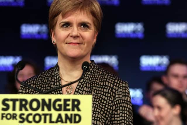 SNP leader Nicola Sturgeon. (Photo by ANDY BUCHANAN/AFP via Getty Images)