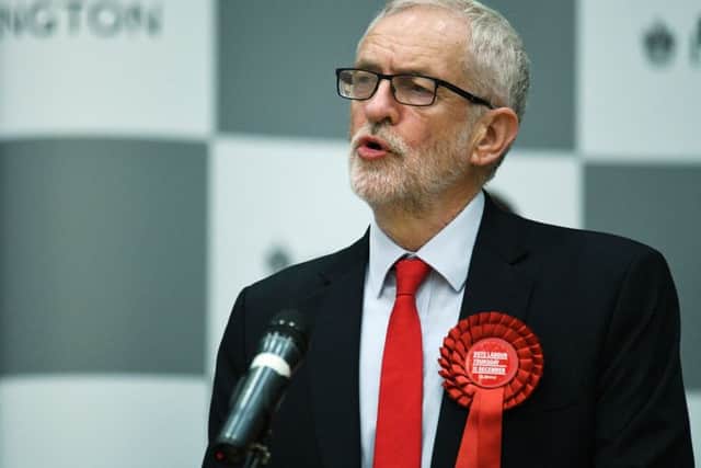 Jeremy Corbyn has been blamed for the scale of Labour's election defeat.