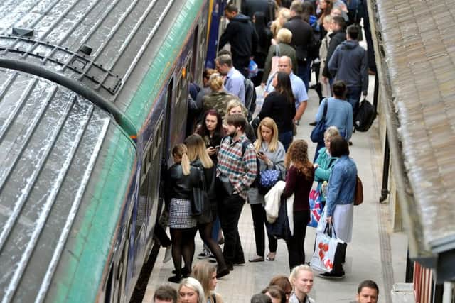 There is anger at rail fares going up as the performance of Yorkshire's train operators deteriorates.