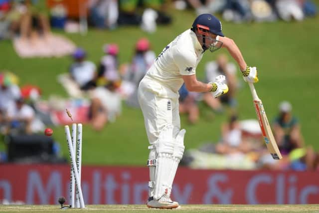 Yorkshire's Jonny Bairstow is in line to be dropped after a poor performance in the first Test match, making way for ollie Pope, who missed out through illness. Picture: Stu Forster/Getty Images