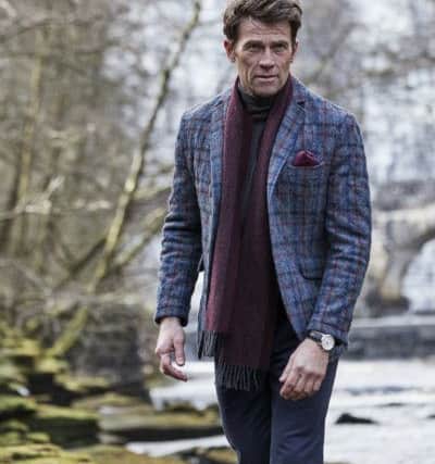 Harris Tweed Traigh quilted jacket, was £600, now £189.