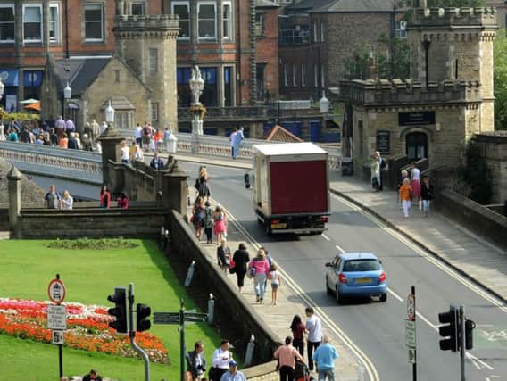 There was controversy in 2013 after York's Lendal Bridge was closed to traffic, in a move that was later reversed. Image: Gary Longbottom.