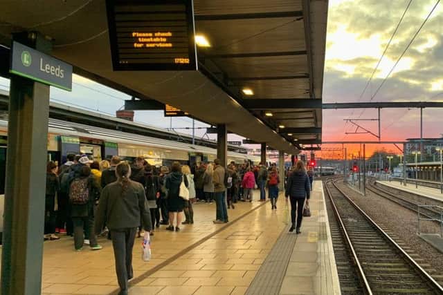 Leeds station. Pic: James Hardisty