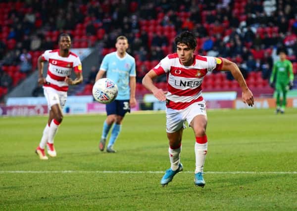 Doncaster Rovers' Reece James