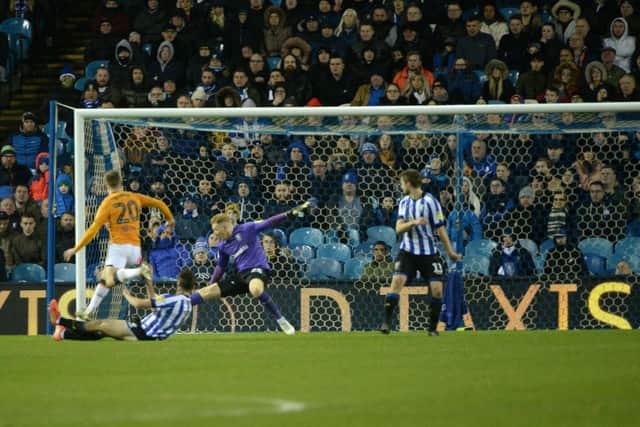 Hull City's Jarrod Bowen nets the winning goal.