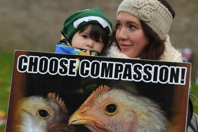 Do you support the rise in veganism?