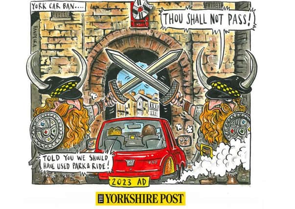 Yorkshire Post cartoon by Graeme Bandeira
