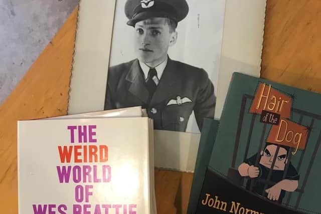 John Norman Harris, who was detained at German POW camp Stalag Luft in WW2 and author of The Weird World of Wes Beattie