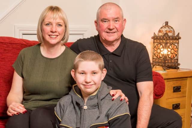 The couple's win came three days before they heard that their son Ewan was clear of cancer. Photo: Anthony Devlin/Camelot/PA Wire.