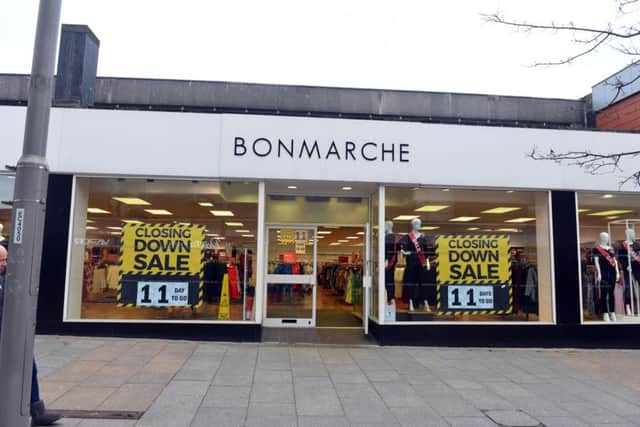 A number of Bonmarch stores have closed over the last month. Picture: JPI Media