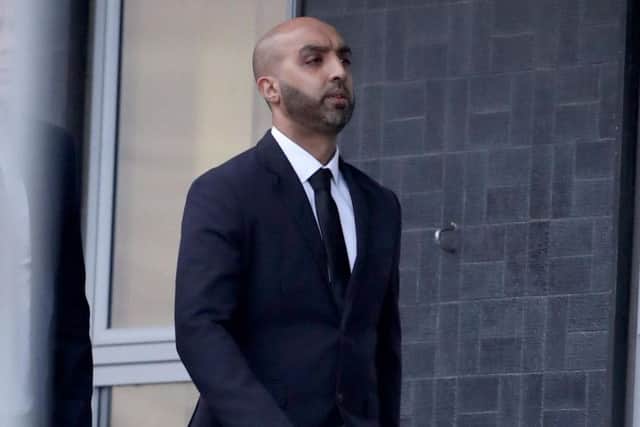 Amjad Ditta, also known as Amjad Hussain, 35, was a serving police officer with West Yorkshire Police and based with the force's Protective Services Operations at the time of the alleged offence in 2009. He has since been suspended from duty.