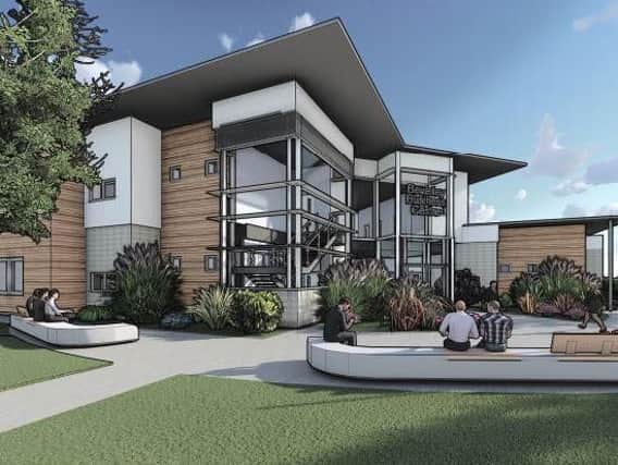 Artist's impression of the new business centre