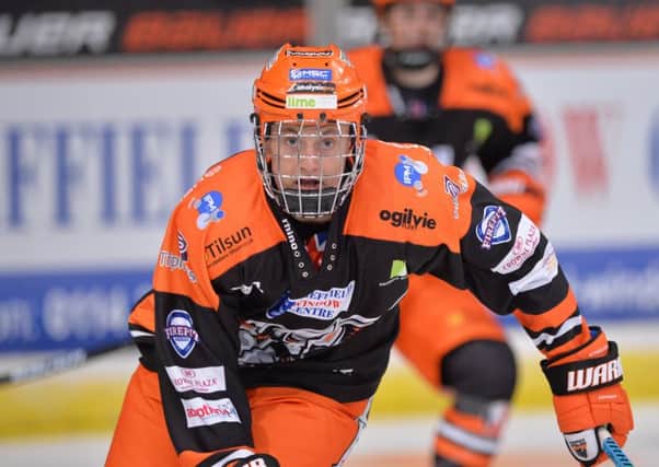 ON TARGET: Sheffield Steelers' teenage forward Alex Graham scored a late consolation goal for GB Under-20s against Japan. Picture: Dean Woolley.