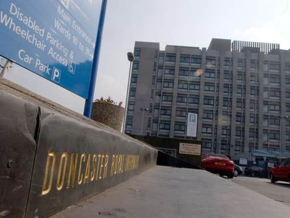Doncaster Royal Infirmary faces a bill of millions to deal with a backlog of repairs to old buildings