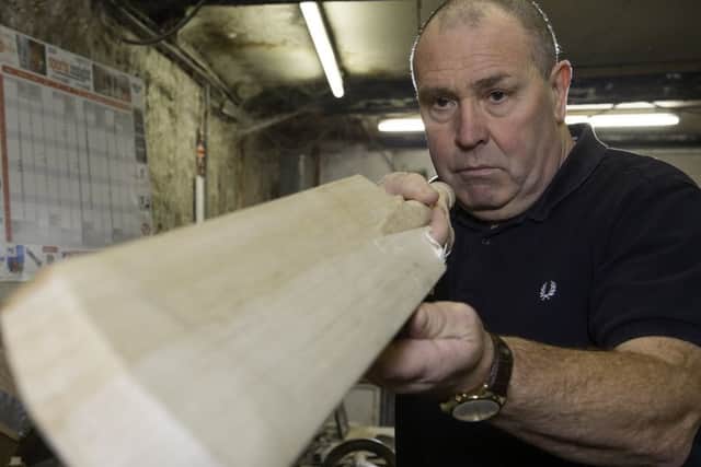 Ian Sampson at work in his workshop in Wakefield. PIcture: Allan McKenzie/AMGP