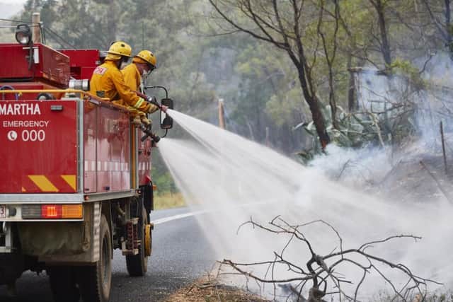 Wildfires in Australia have caused devastating damage. Photo by Brett Hemmings/Getty Images