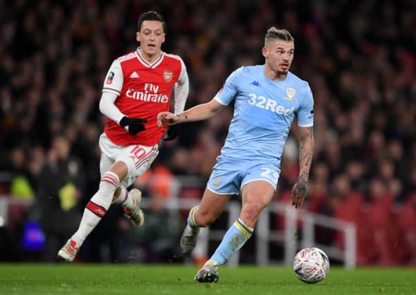 Kalvin Phillips leaves Mesut Ozil in his shadows (Picture: Shaun Botterill/Getty Images)