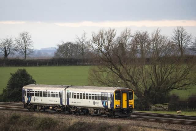 A Northern train near Colton Junction in North Yorkshire. Transport Secretary Grant Shapps has signalled he wants to remove the franchise from Northern, warning he is "simply not prepared" for the service to carry on as it is. PA Photo.