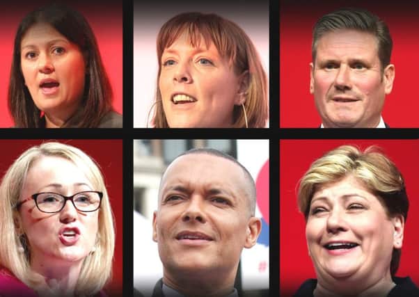 Six candidates are in the running to succeed Jeremy Corbyn.