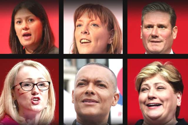 Six candidates are in the frame to succeed Jeremy Corbyn.