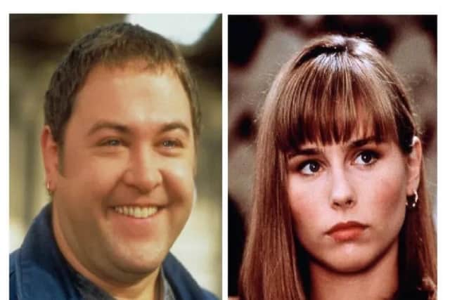 The `Runaways stars The Full Monty's Mark Addy and Brassed Off's Tara Fitzgerald