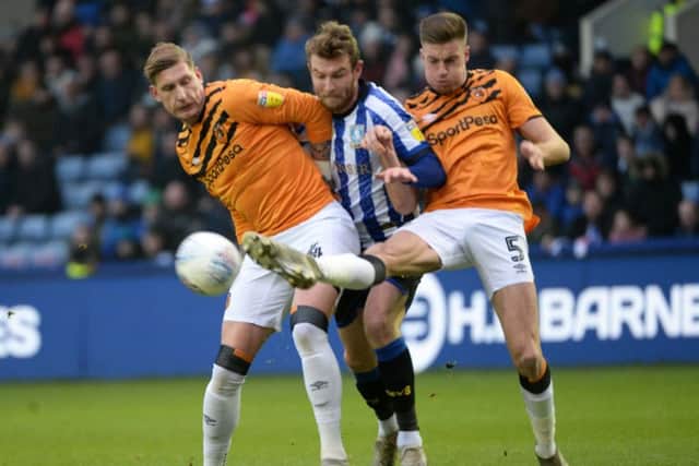 Sheffield Wednesday striker Sam Winnall could be an option for Garry Monk at Leeds on Saturday. Picture: Steve Ellis