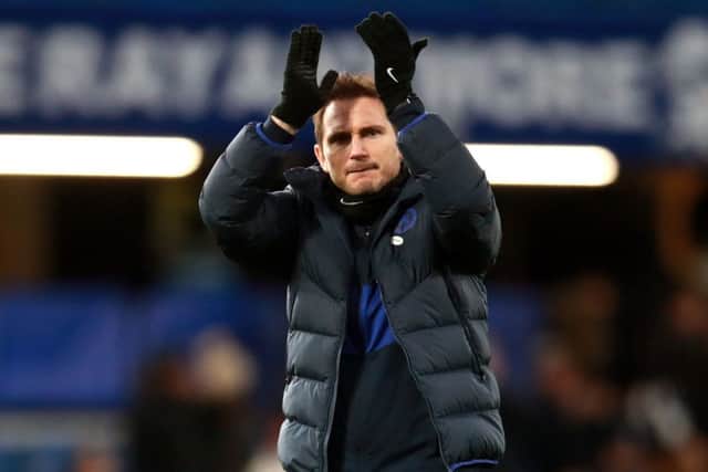 SEE YOU SOON: Chelsea manager Frank Lampard. Picture: Adam Davy/PA