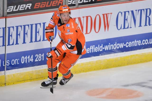 COMEBACK? Ben O'Connor wasinjured in the New Year's Day overtime defeat at home to Nottingham Panthers. Picture: Dean Woolley.