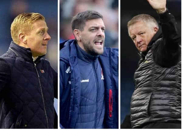 UPS AND DOWNS: Garry Monk, Jonathan Woodgate and Chris Wilder.