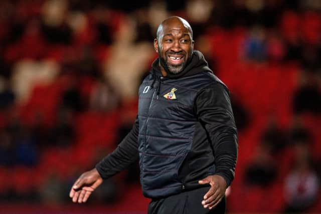 Darren Moore, 
Doncaster Rovers  manager (Picture: Bruce Rollinson)