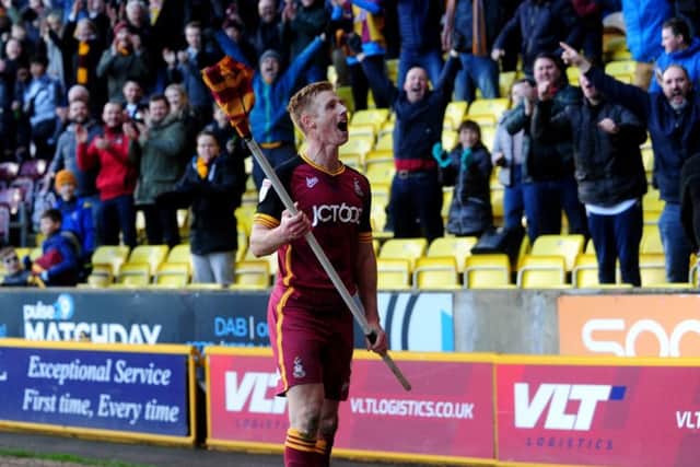 But now Eoin Doyle is back at Bradford City (Picture: Simon Hulme)