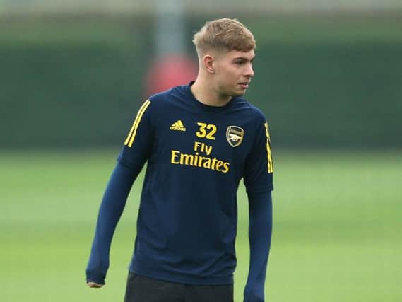 Arsenal's Emile Smith Rowe has joined Huddersfield Town on loan.