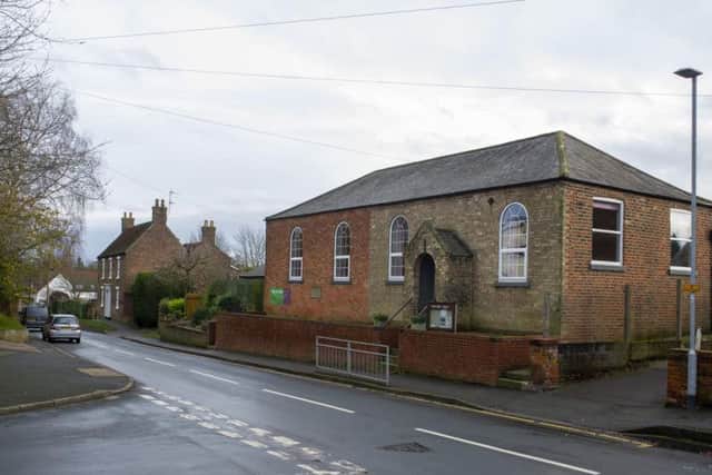 The converted Wesleyan Chapel which is now the village hall