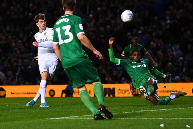 Missed: 
United's Patrick Bamford misses a good second-half chance.
 Picture: Jonathan Gawthorpe