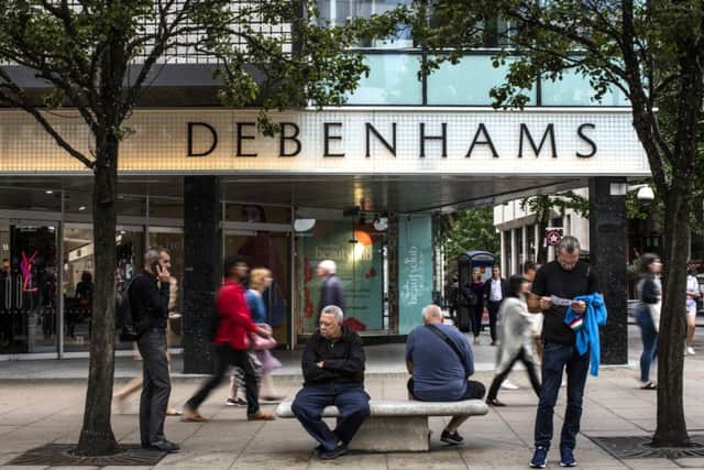 Other department stores such as Debenhams have alsos truggled to keep pace with the retail revolution. Photo by Dan Kitwood/Getty Images