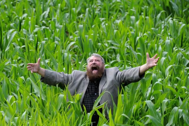 Brian Blessed in reflective mood at Yorks Maze in 2014. (Getty Images),