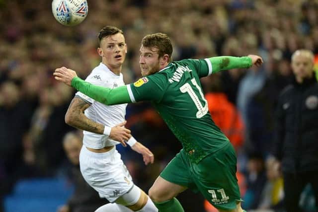 Leeds United and Ben White were rocked by two late goals from Sheffield Wednesday on Saturday (Picture: Steve Ellis)