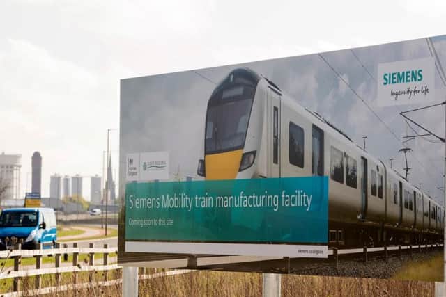 The Siemens site in East Yorks