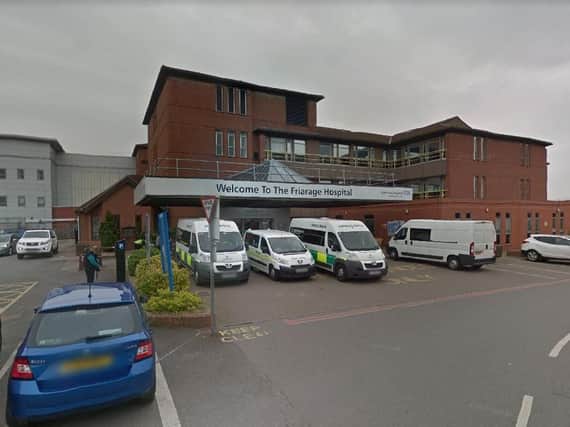 Friarage Hospital in Northallerton. Credit: Google.
