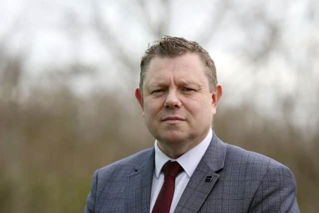 John Apter, national chairman of the Police Federation of England and Wales,