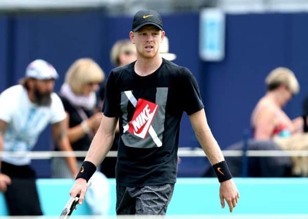 WINNER: Kyle Edmund secured his first win of 2020 in Auckland. Picture: Steven Paston/PA