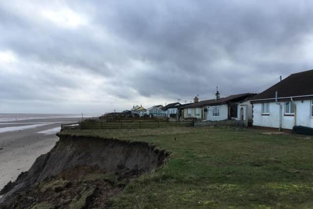 Erosion rates at Skipsea have "increased significantly" according to a council report Picture: Alex Wood
