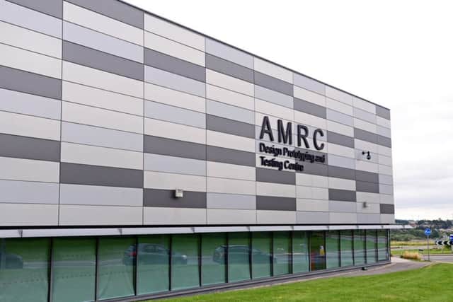 The Advance Manufacturing Research Centre in Sheffield.