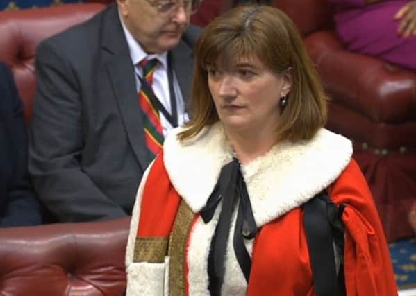 Culture Secretary Nicky Morgan was elevated to the House of Lords - despite not contesting the last general election.