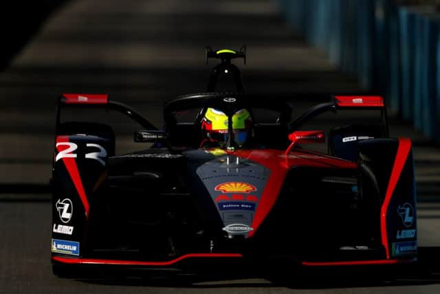 Oliver Rowland of Great Britain driving the (22) Nissan IM02 and Team Nissan e.dams on track during practice ahead of the ABB FIA Formula E Championship - Diriyah E-Prix on November 23, 2019 in Riyadh, Saudi Arabia. (Picture: Francois Nel/Getty Images)