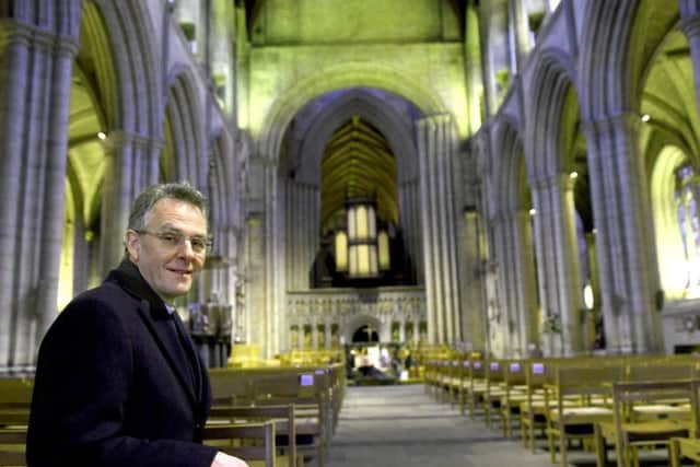 The Very Reverend John Dobson, Dean of Ripon Cathedral, has shared the chapter's vision for its future to bring it into the 21st century. Image: Gary Longbottom.