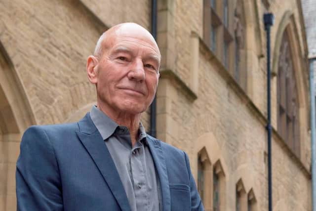 Sir Patrick Stewart, who is from Mirfield. Credit: SWNS
