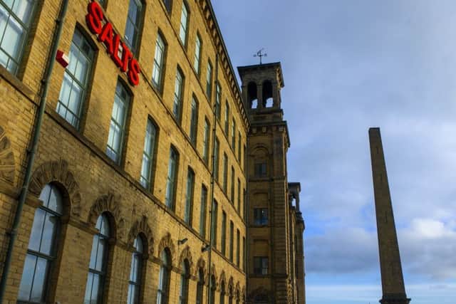 Salts Mill was built in 1853 and was a powerhouse during the Industrial Revolution. (Tony Johnson).